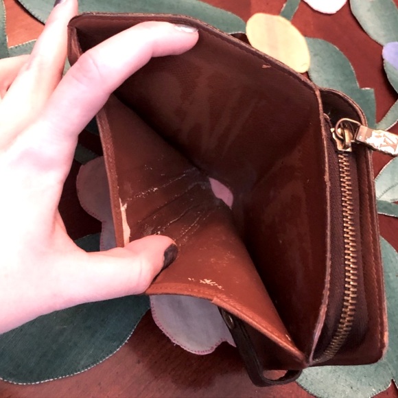 🤎Beautiful Louis Vuitton wallet women leather,dark, brown🤎 - Picture 3 of 8